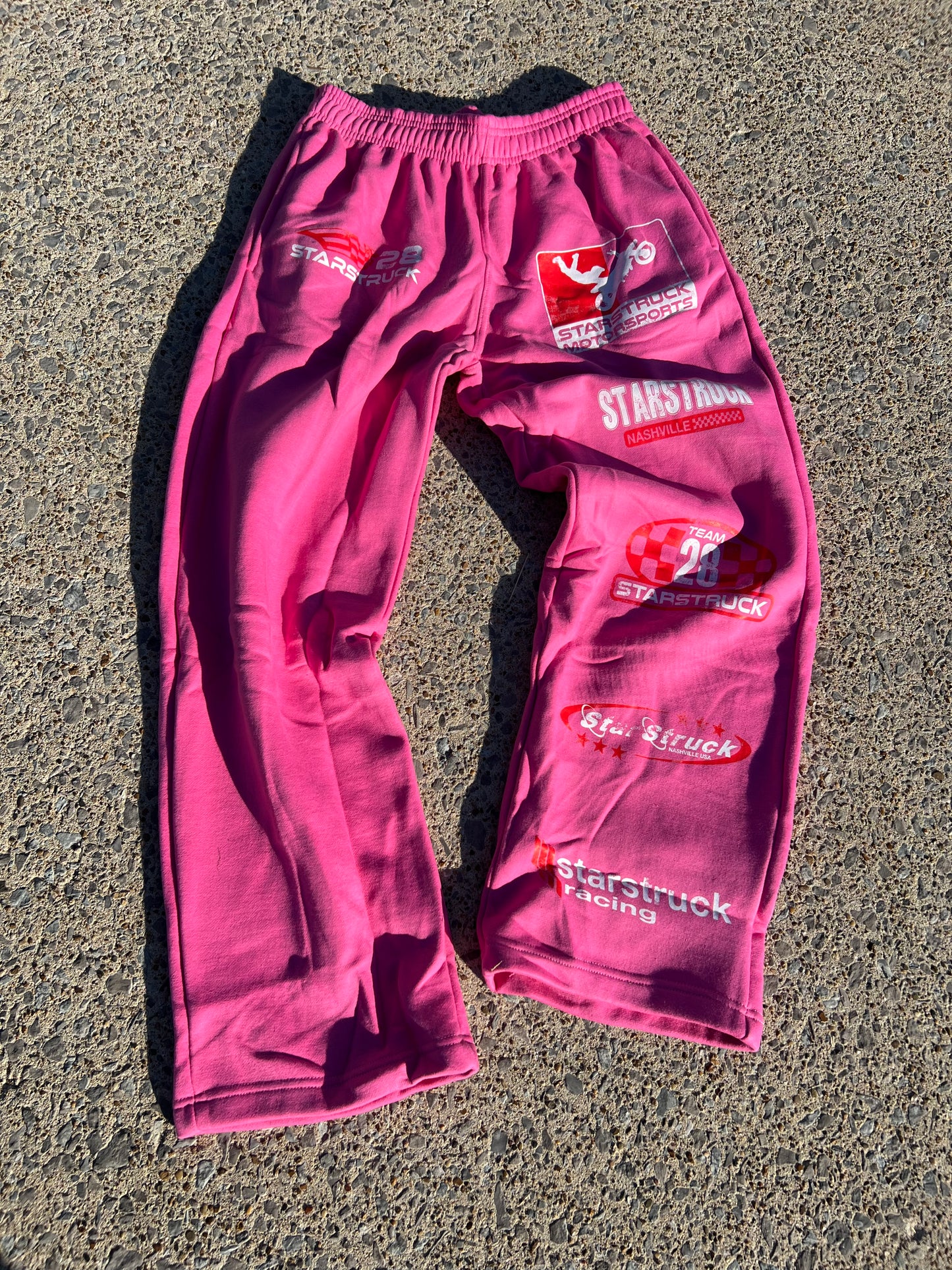 PINK RACER SWEATSUIT