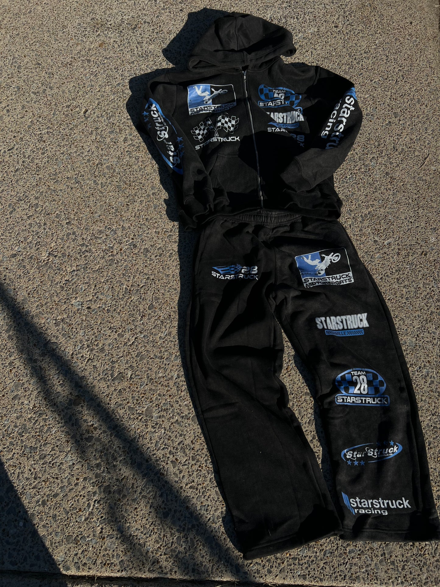 BLACK RACER SWEATSUIT