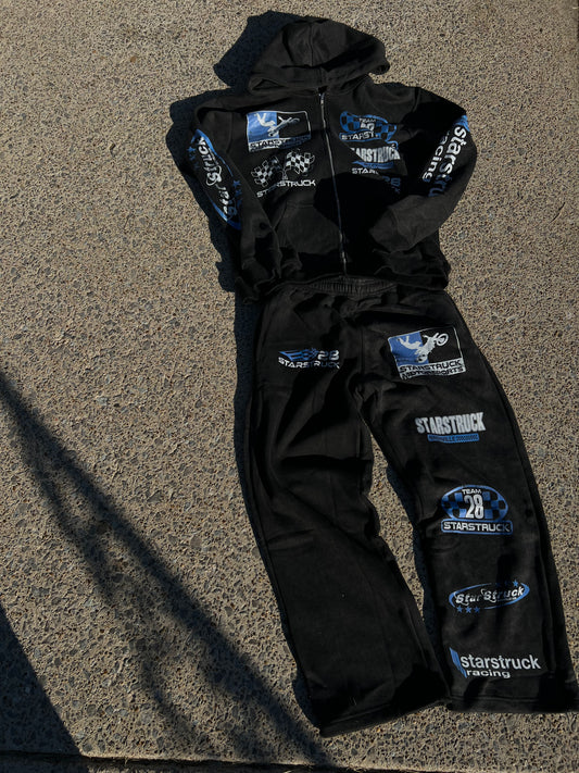 BLACK RACER SWEATSUIT